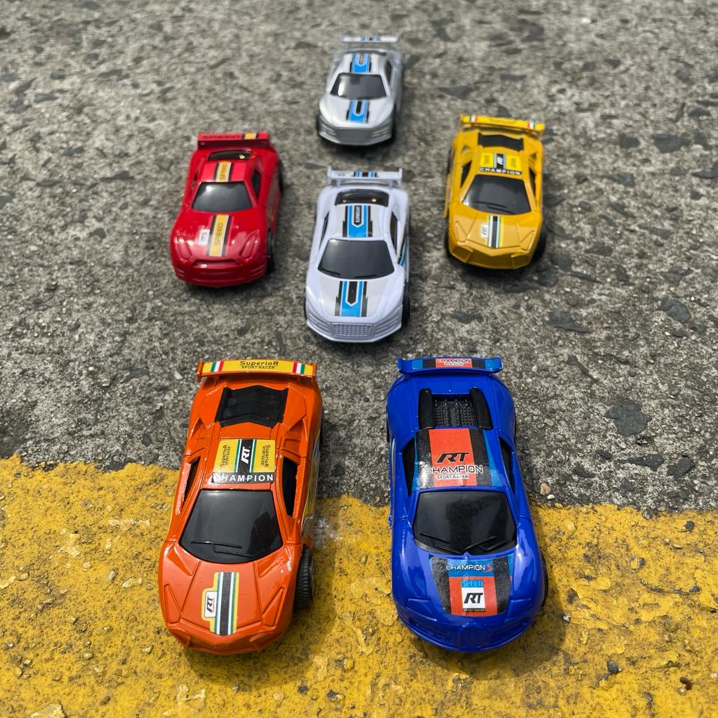 Miniatura 5 de Set de Carros x6 Speed Card